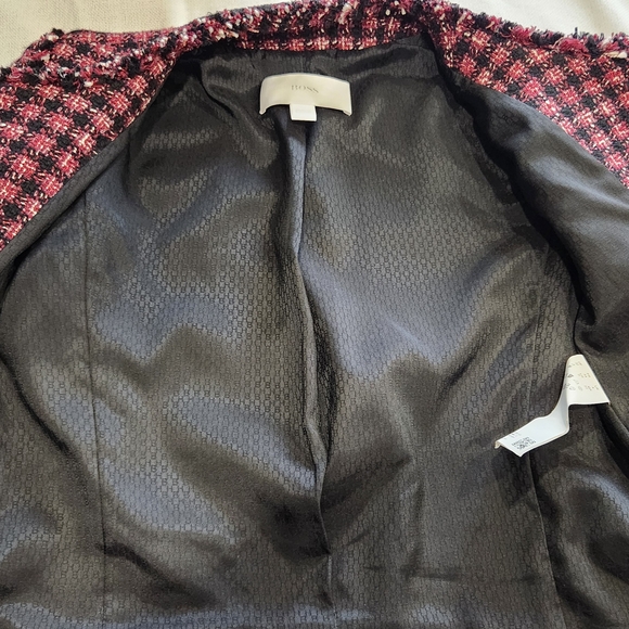 Hugo Boss Red and Black Tailored Blazer - Picture 11 of 15